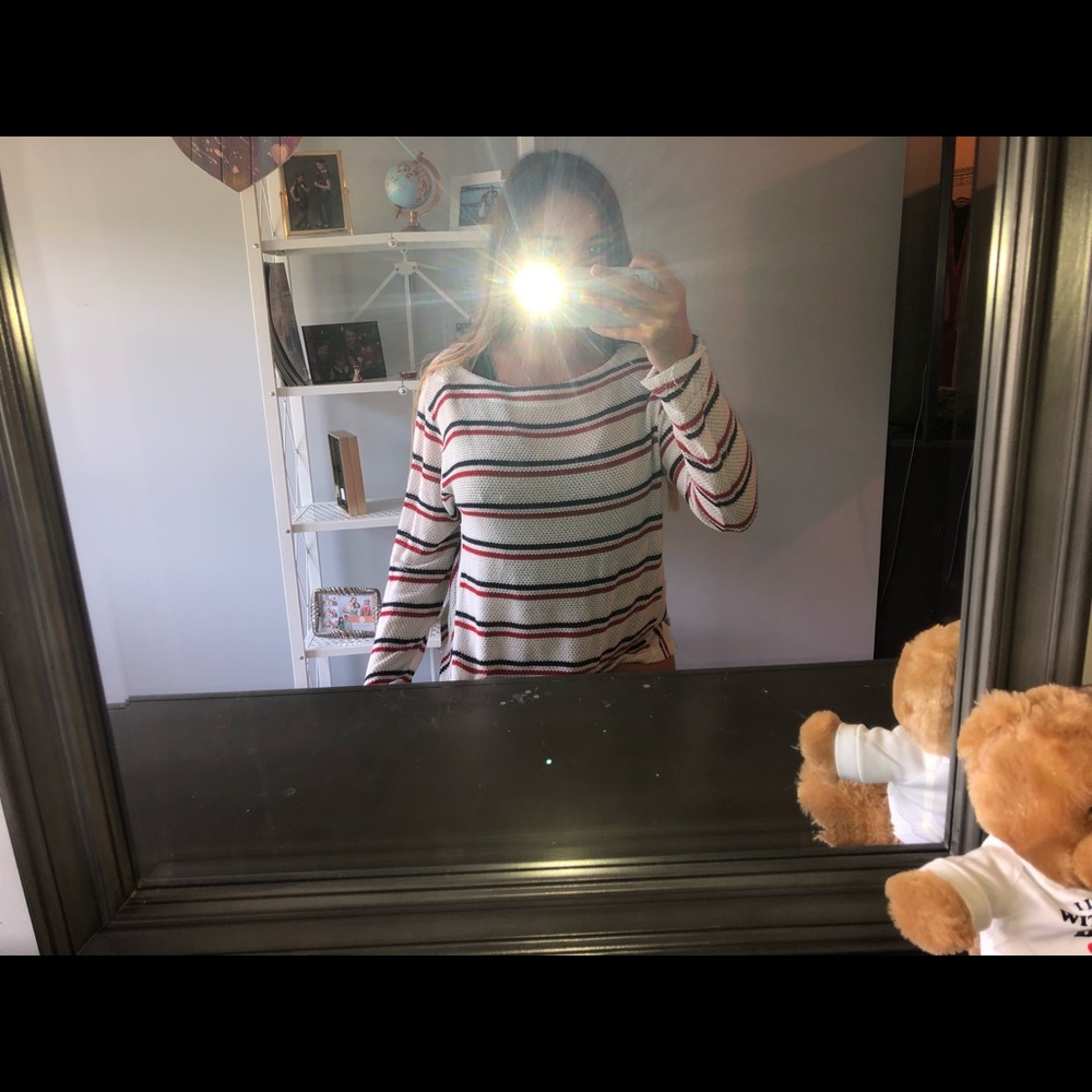 Stripped Socialite Sweater